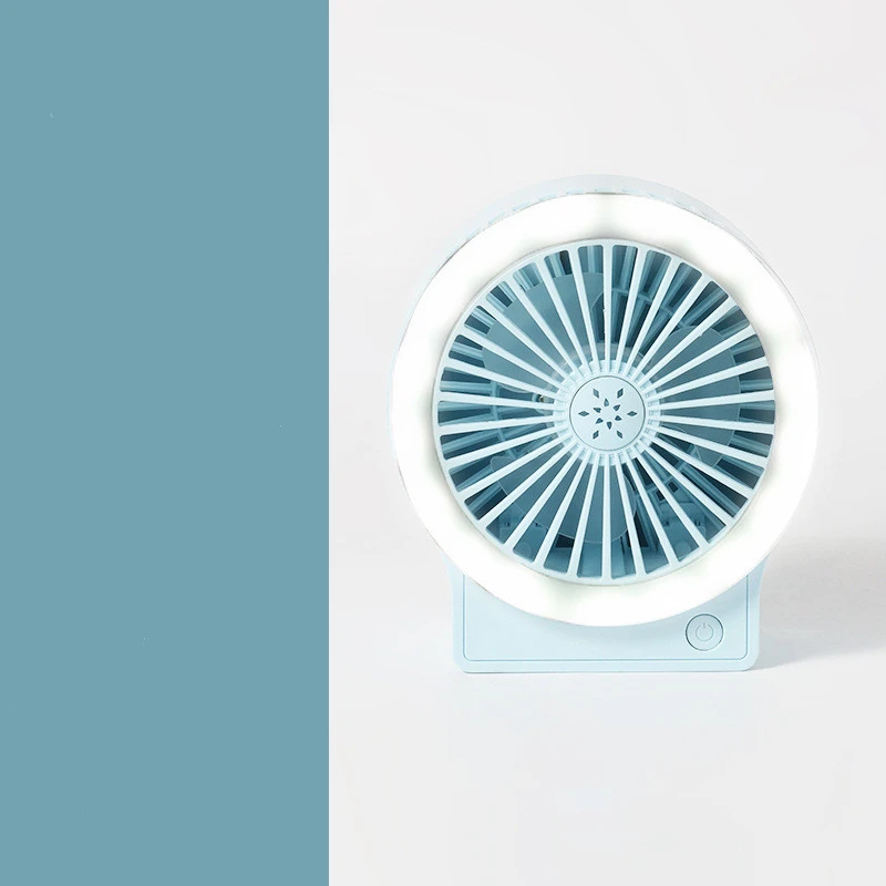 Small Folding Fan Silent Handheld Portable Battery Office Mini Usb Charging Hand Desktop Small Fan