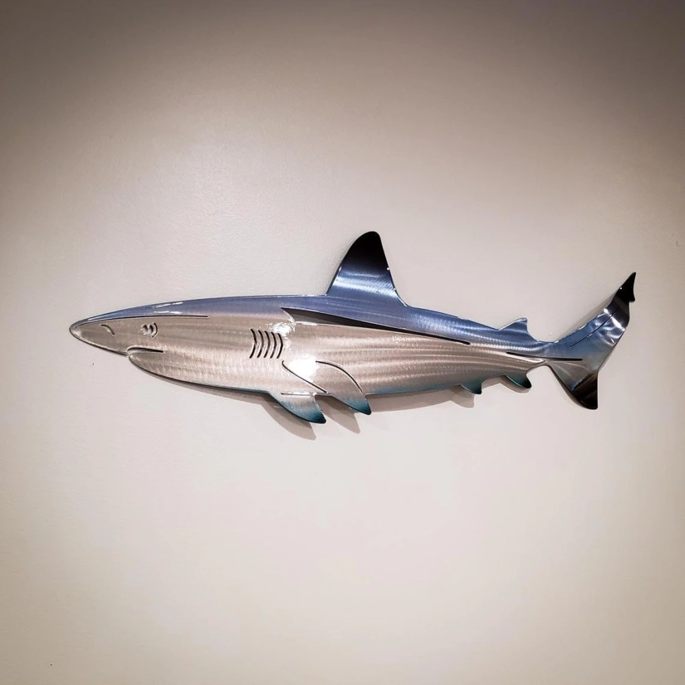 New Style Shark Stainless Steel Art Decorations