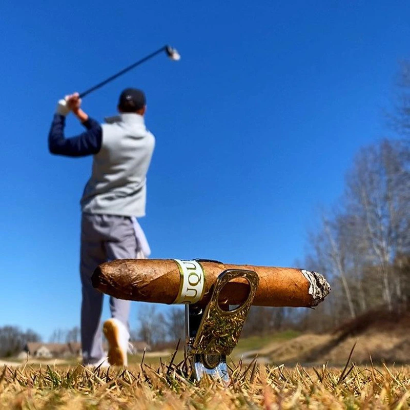 Handmade Cigar Holder, Metal Tool Accessories, Outdoor Sporting Goods
