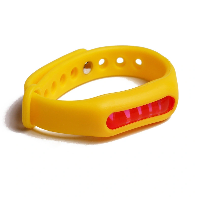 Plant Essential Oil Mosquito Repellent Silicone Bracelet