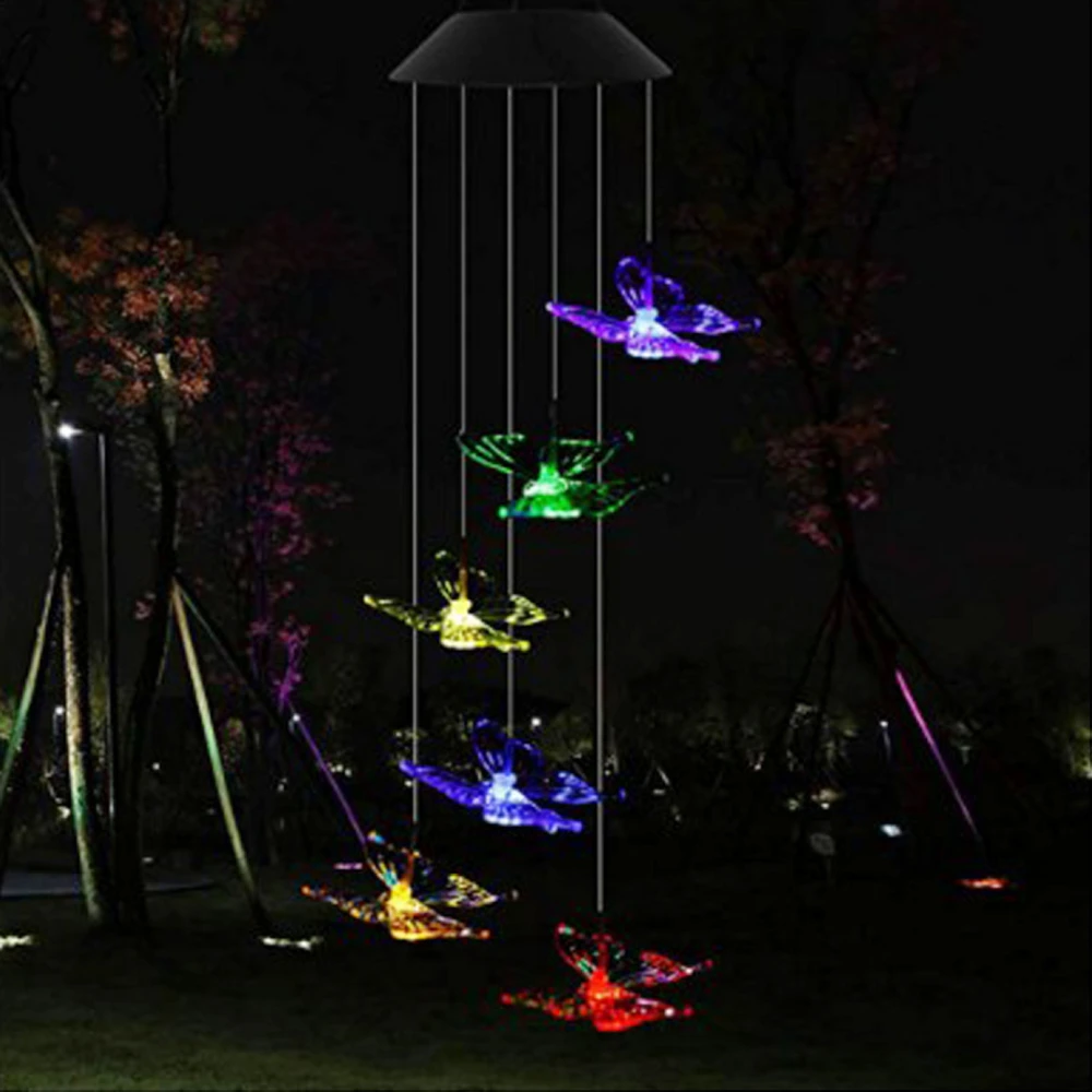 LED Butterfly Wind Chime