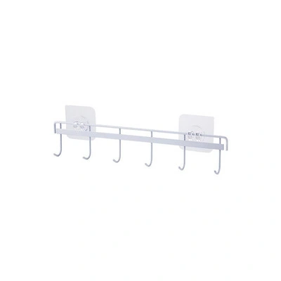Wrought Iron Kitchenware Row Hook Wall Hanging Seamless Strong Viscose Hook