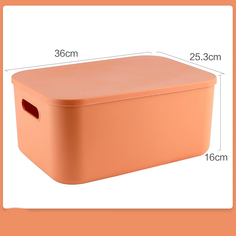 Contrasting Color Sundries Coffee Table Storage Box