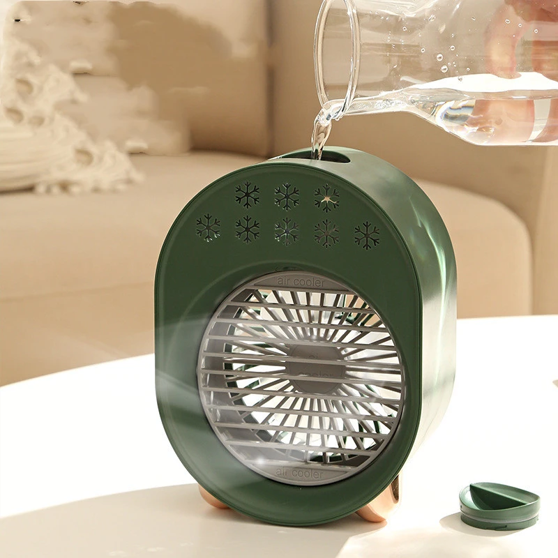 Desktop Water-cooled Air-conditioning Fan Household Large Fog Volume Air Cooler