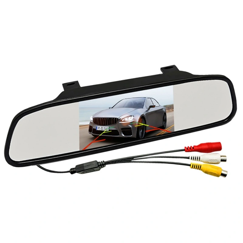 Digital Screen 4.3 Inch Rear View Mirror Monitor Car HD LCD Monitor