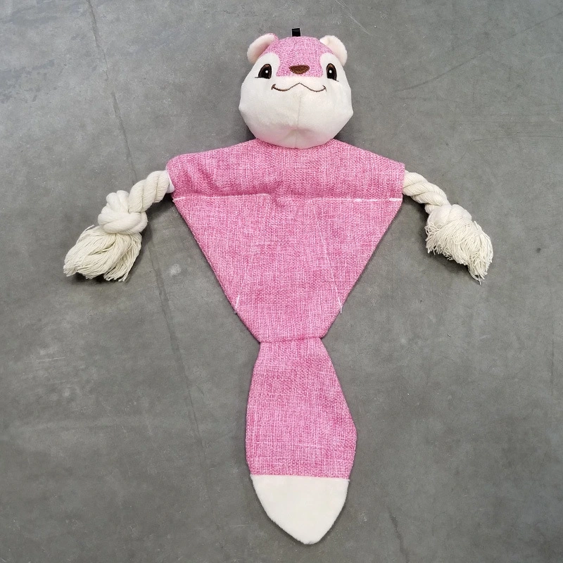 Cat Toy Bite Resistant Dog Toy Vocal Cartoon Toy