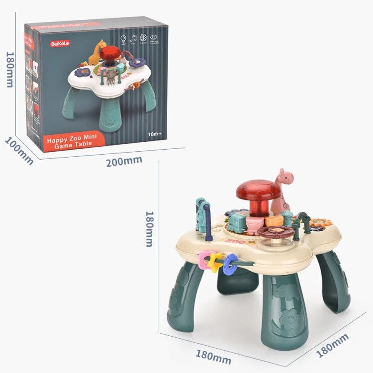 Children's Multifunctional Toy Table Animal Park