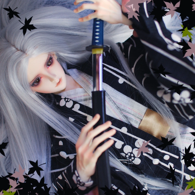 BJD Sword Japanese Sword Model Uncle 3 Points BJD Kimono Accessories