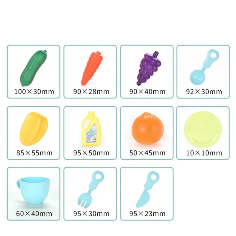Play House Toys Early Education Kitchen Tableware