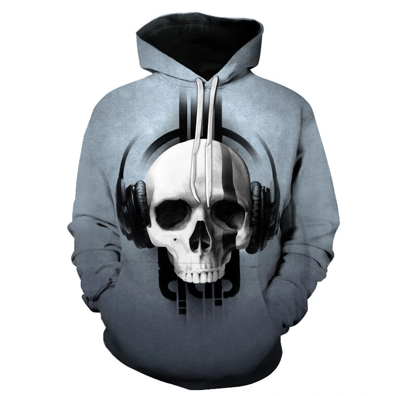 Rock Print 3D Digital Couple Sweater Hoodie