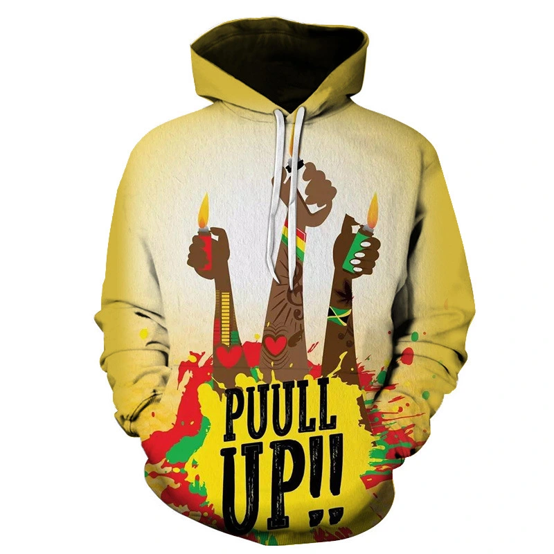 Rock Print 3D Digital Couple Sweater Hoodie