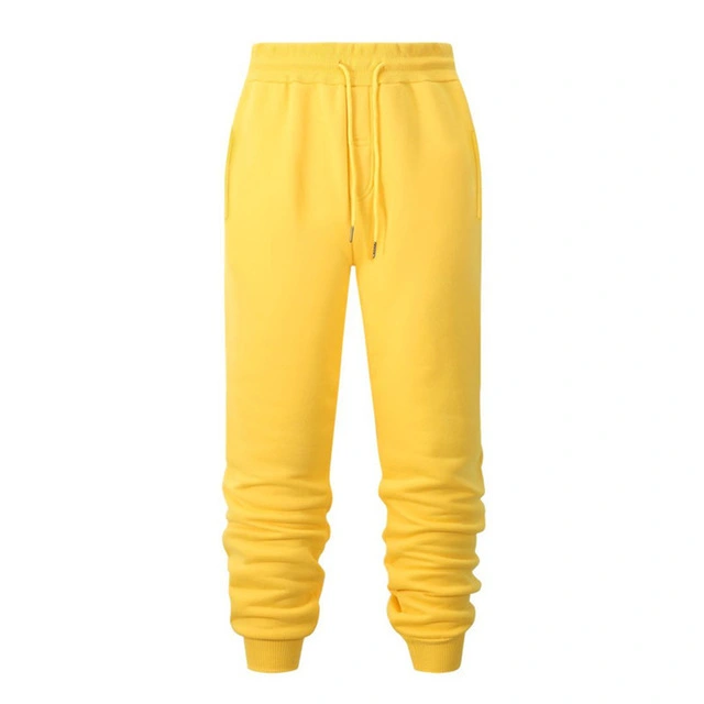 Running Fitness Sweatpants Casual Loose Warm Sweat-absorbent Feet Pants