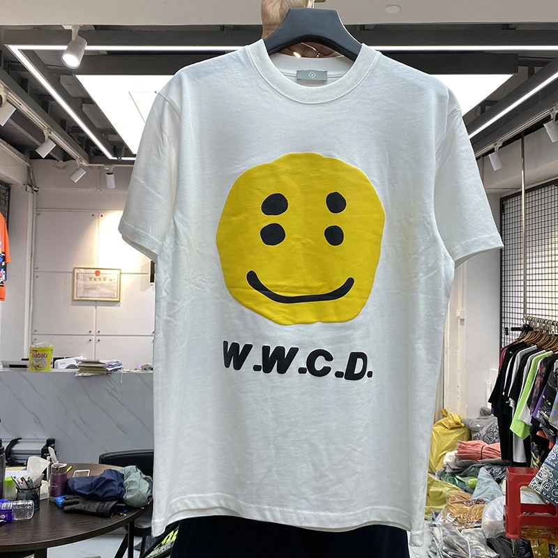 Letter Printing Kanye Same Paragraph Loose Casual Round Neck Cotton Men And Women Couple Short-sleeved T-shirt