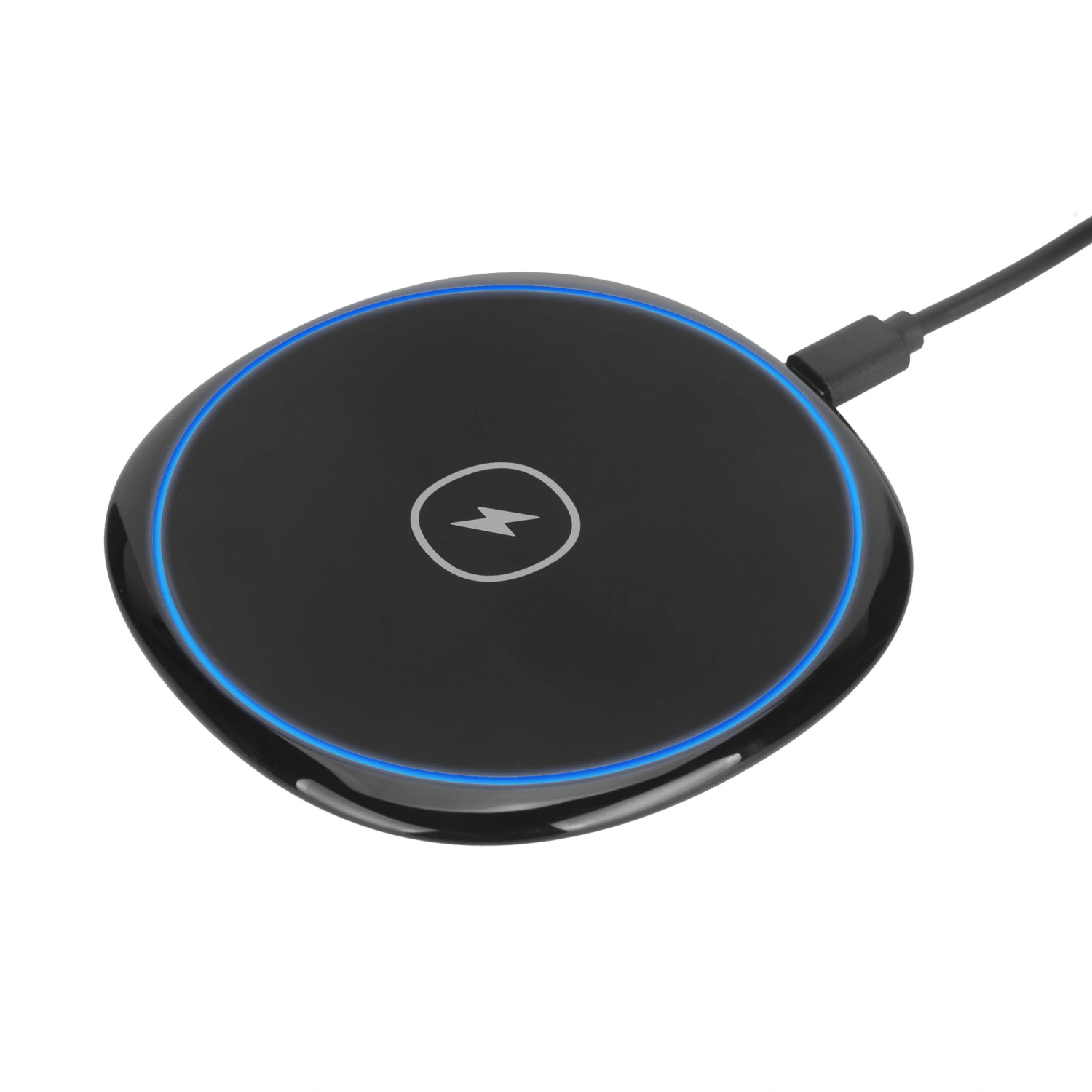 Compatible with Apple , Brand New 15W Fast Wireless Charger Glossy Flat Surface Suitable For Apple Huawei Phones