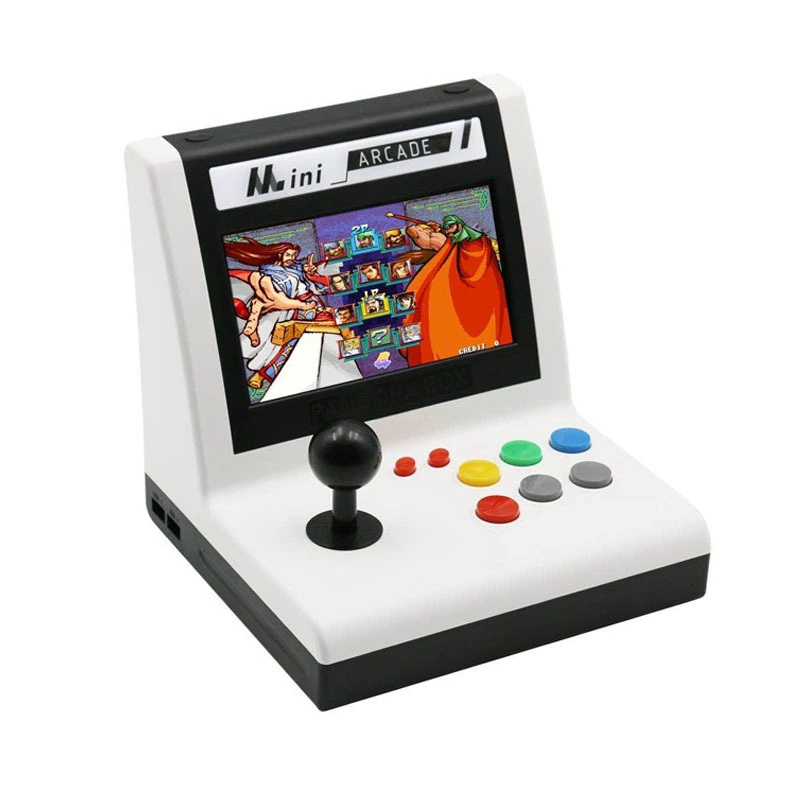 Small Old-fashioned 7-inch Mini Handle High-definition Export Game Console