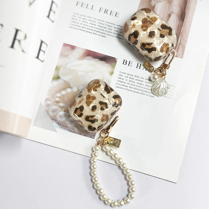 Compatible with Apple, Compatible with Apple , Luxury Headset Case For AirPods Pro 3 Retro Leopard Pattern Soft Earphone Case