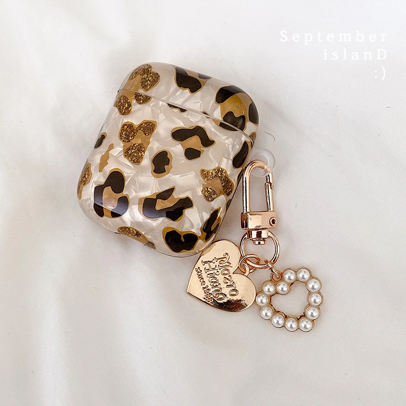 Compatible with Apple, Compatible with Apple , Luxury Headset Case For AirPods Pro 3 Retro Leopard Pattern Soft Earphone Case