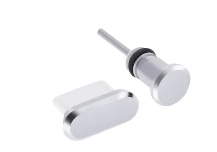 Metal Dust Plug Charging Port Data Plug