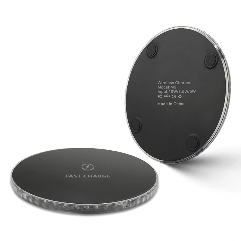 Mobile Phone Wireless Charging Mirror Round Wireless Charger Gift Customization