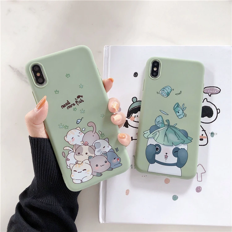 Compatible with Apple, Compatible with Apple , Cartoon Bamboo Panda Apple 12 Mobile Phone Case Iphone12pro Max Soft Silicone Protective Cover