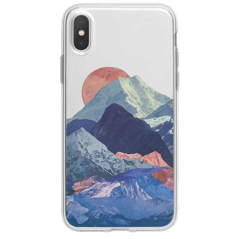 Compatible with Apple , Snow Mountain Landscape Apple X Huawei Nova5pro Mobile Phone Case