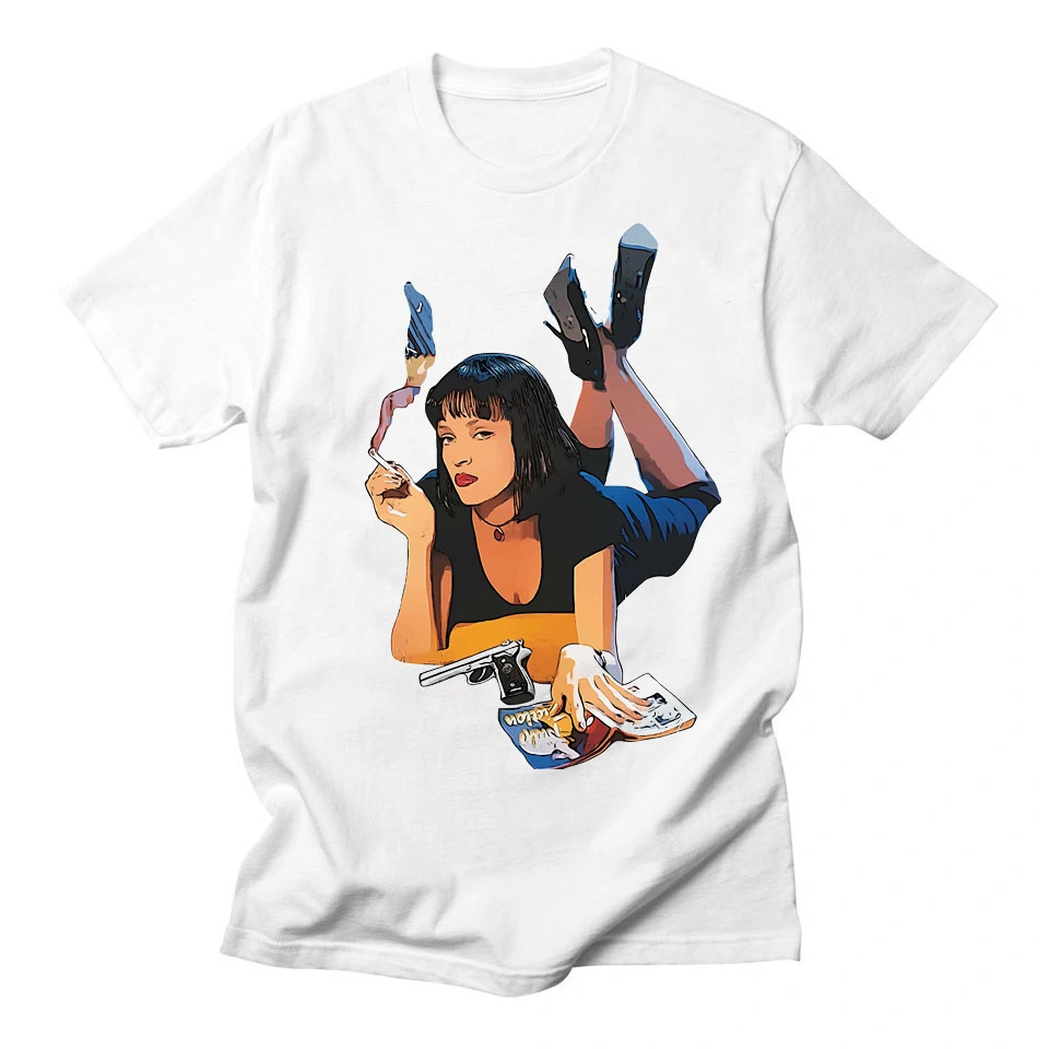 One Piece Of Novel Printed T-shirt Sent To Europe And America