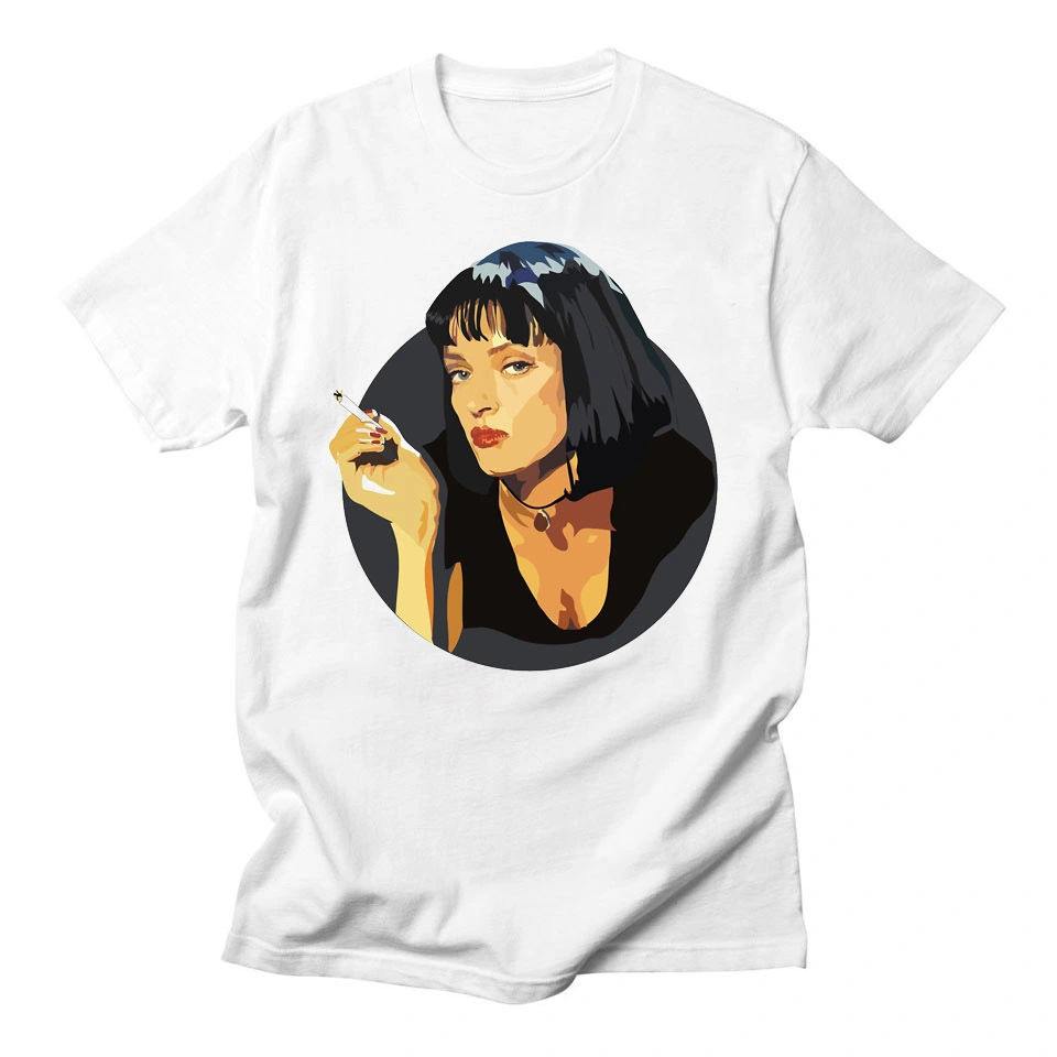 One Piece Of Novel Printed T-shirt Sent To Europe And America