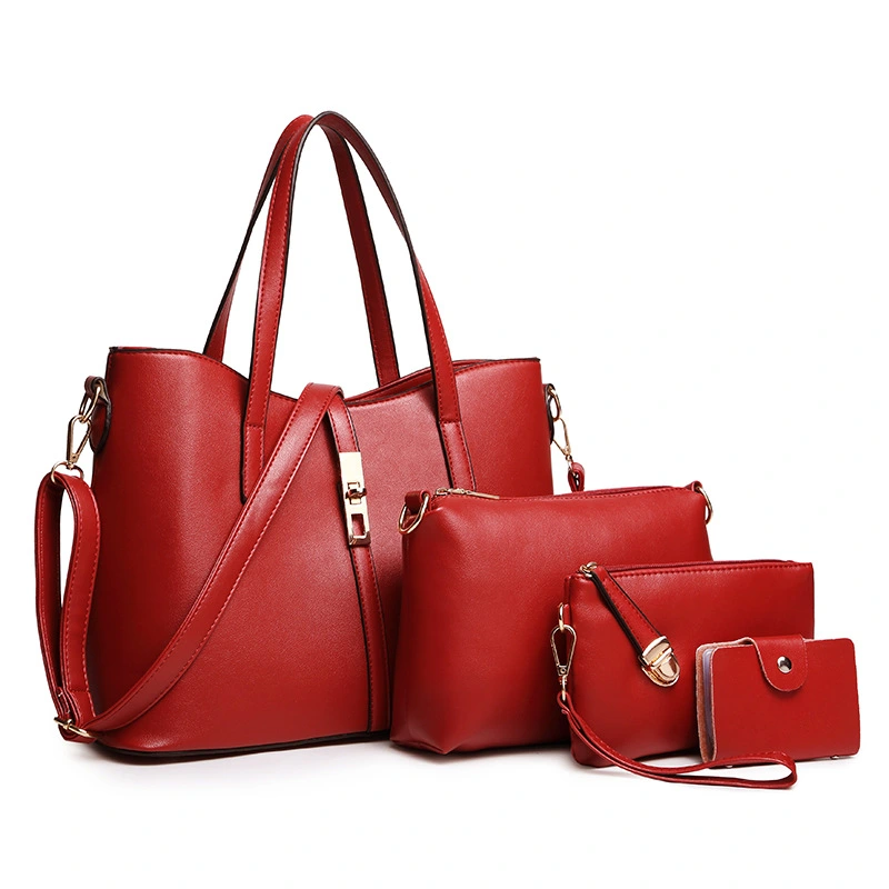 Fashion New Mother-and-child Bag Three-piece One-shoulder Diagonal Bag