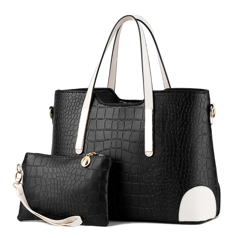 Female Bag Fashion Color Matching Picture Mother Bag Messenger Shoulder Handbag One Drop Delivery