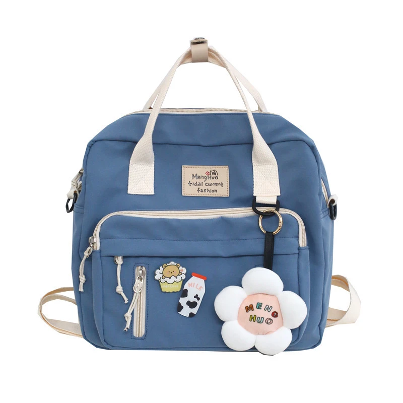 Crossbody Handbag College Style Girl Small Backpack
