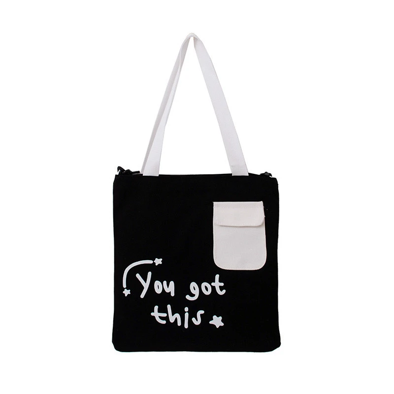 Crossbody One-shoulder Large-capacity Canvas Bag