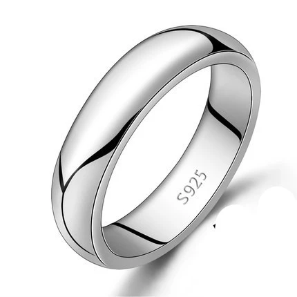 925 Silver Ring Male Index Finger Little