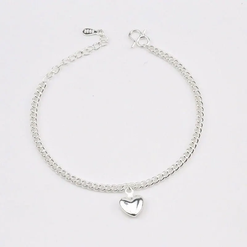 Korea Silver Jewelry Bracelet Small Square Silver Plated Bracelet European And American Jewelry Wholesale Simple