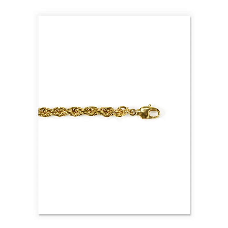 European And American Personality Fashion All-match Trendy Spiral Chain Bracelet