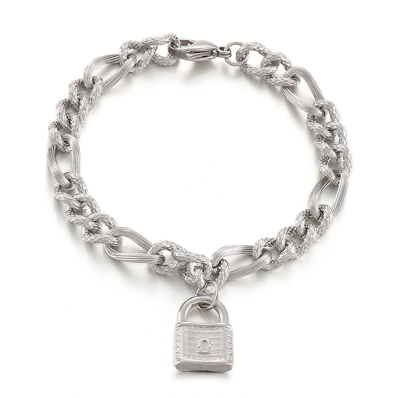 Cold Wind Simple Trend Stainless Steel Mother And Child Bracelet