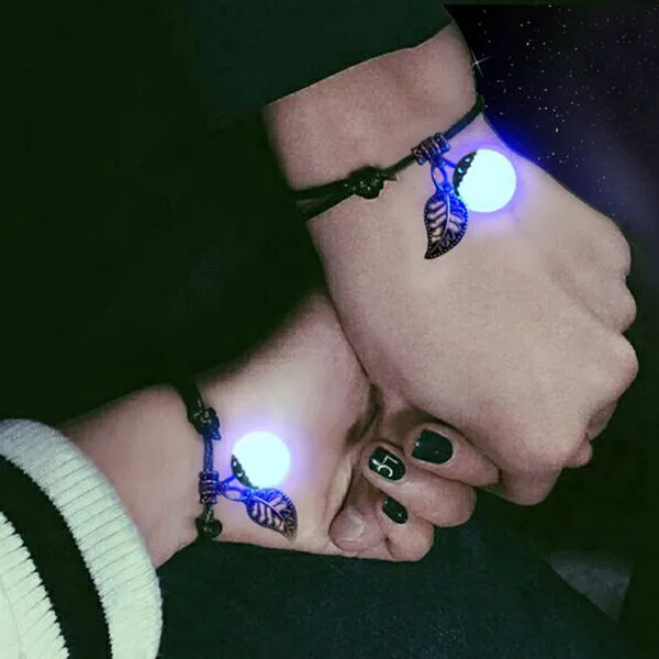 Sen Fluorite Luminous Couple Bracelet Luminous Jewelry
