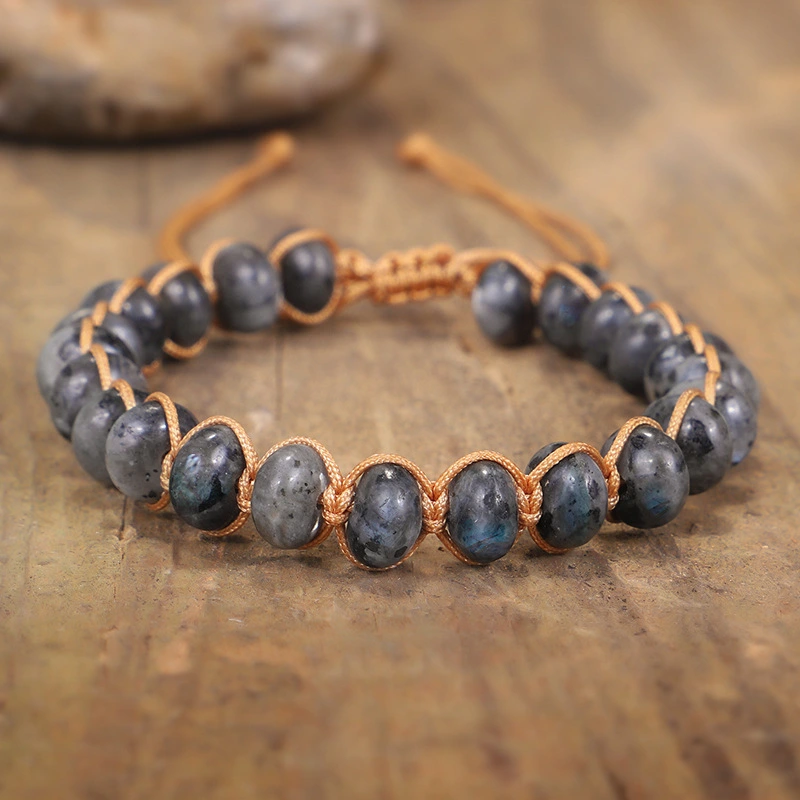 Amazon Hot Bracelet Moonstone Labradorite Hand
