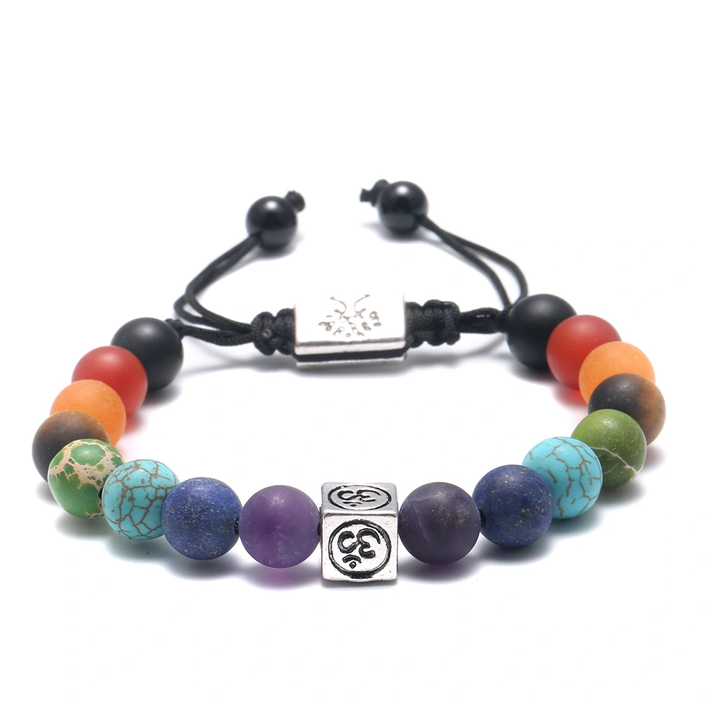 AliExpress Hot Model Tree Of Life Bracelet Stone 7 Chakras