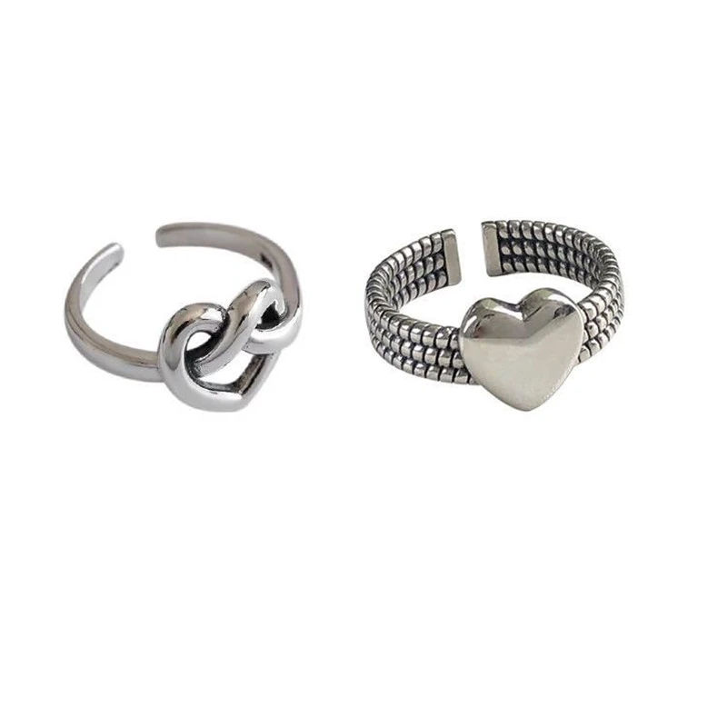 Fashion Light Luxury Personality Niche Design Sense Index Finger Ring