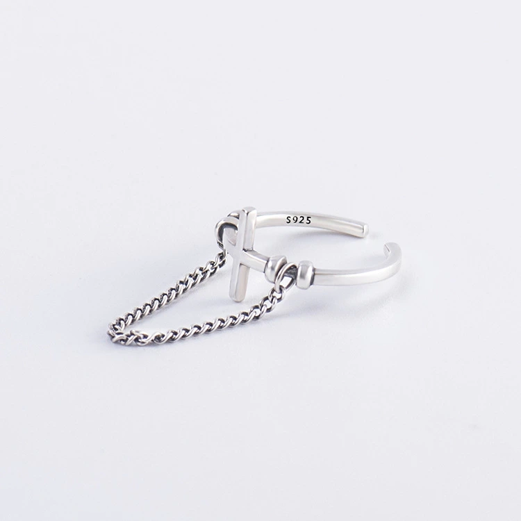 Ring Original Design Female Pure Handmade Ring Tail Ring