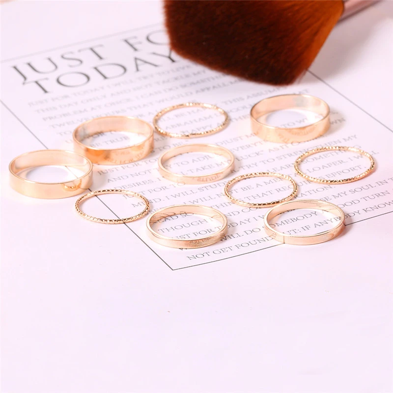 Personalized Street Shooting Ring Fashion Threaded Joint Ring