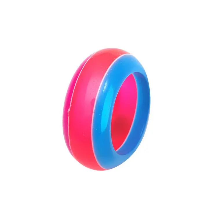 Colorful Geometric Resin RingColor Round Acrylic Ring