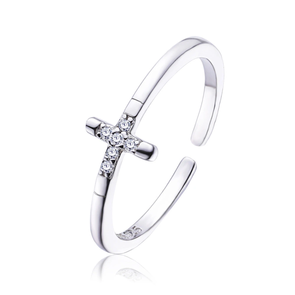 Female Fashion Personality Cross Ring