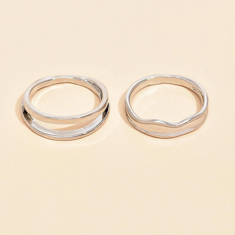 Fashion Simple Style Sweet Ring Set