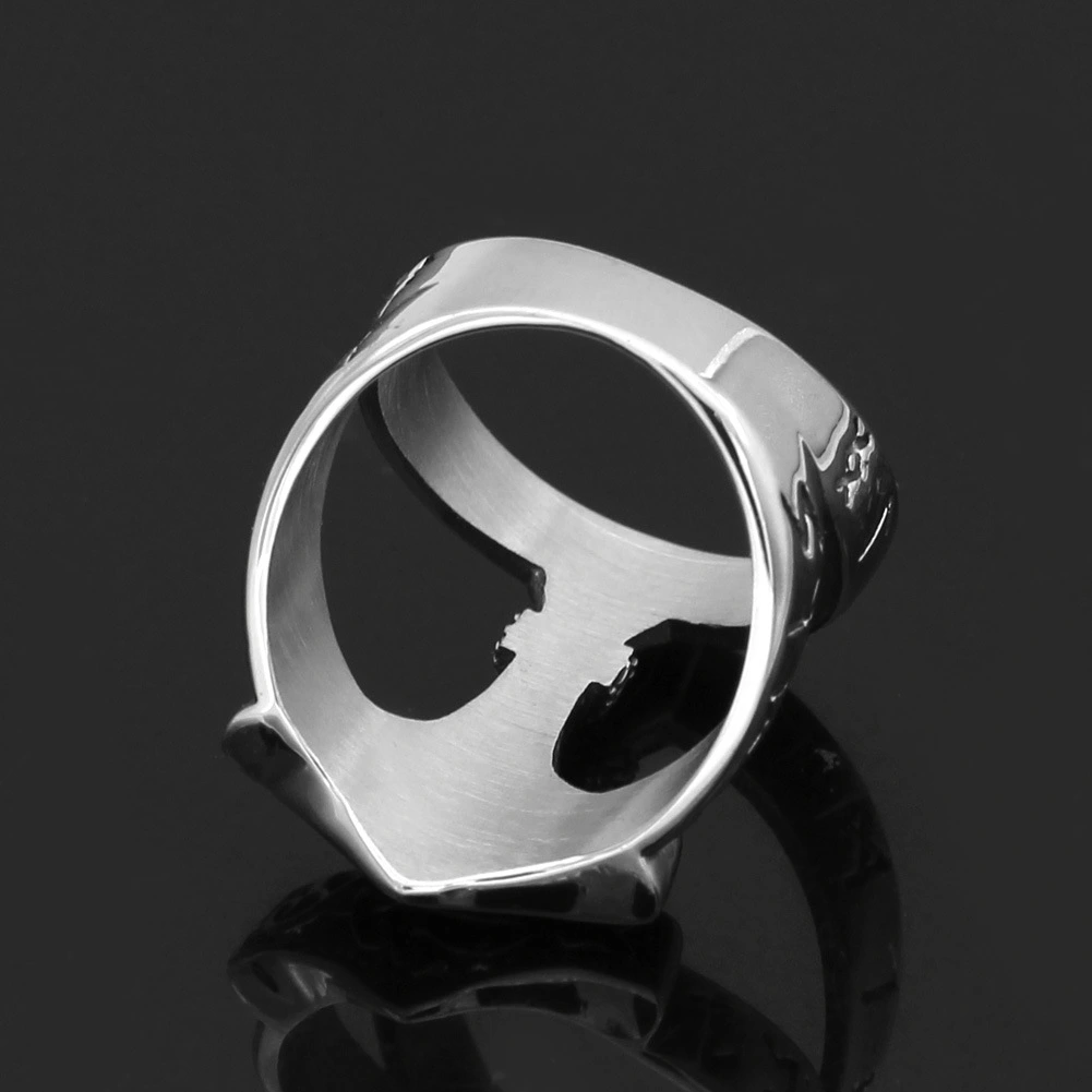 AliExpress Hot Style Viking Hammer Stainless Steel Ring Men