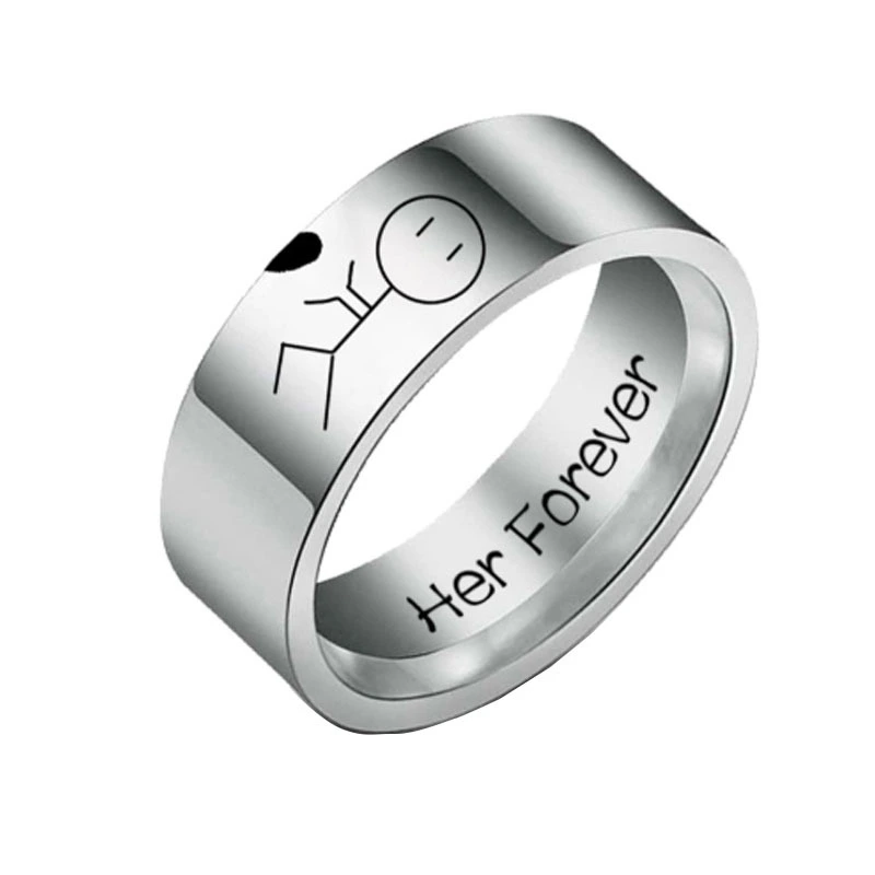 Her Forever His Always Couple Ring