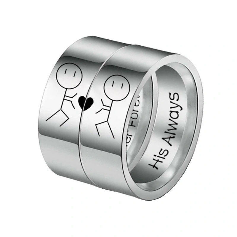 Her Forever His Always Couple Ring