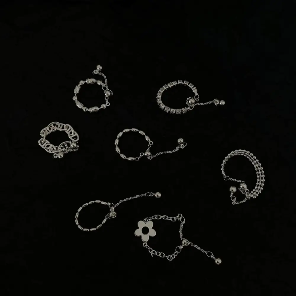 Customize A Variety Of Pull Soft Chain Rings Ins Niche Design Large Size