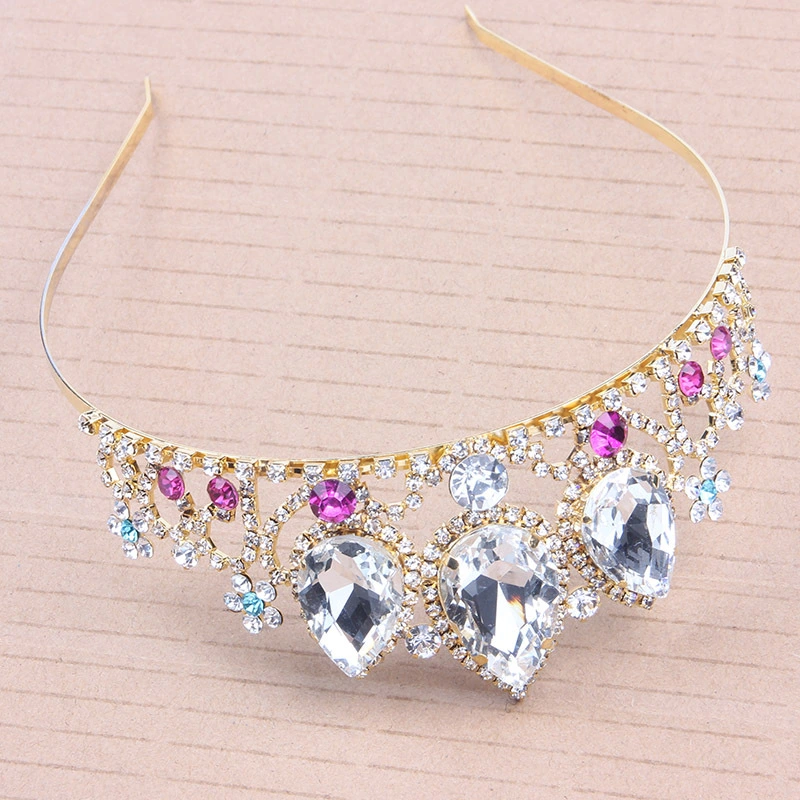 European Style Rhinestone Wedding Big Crown