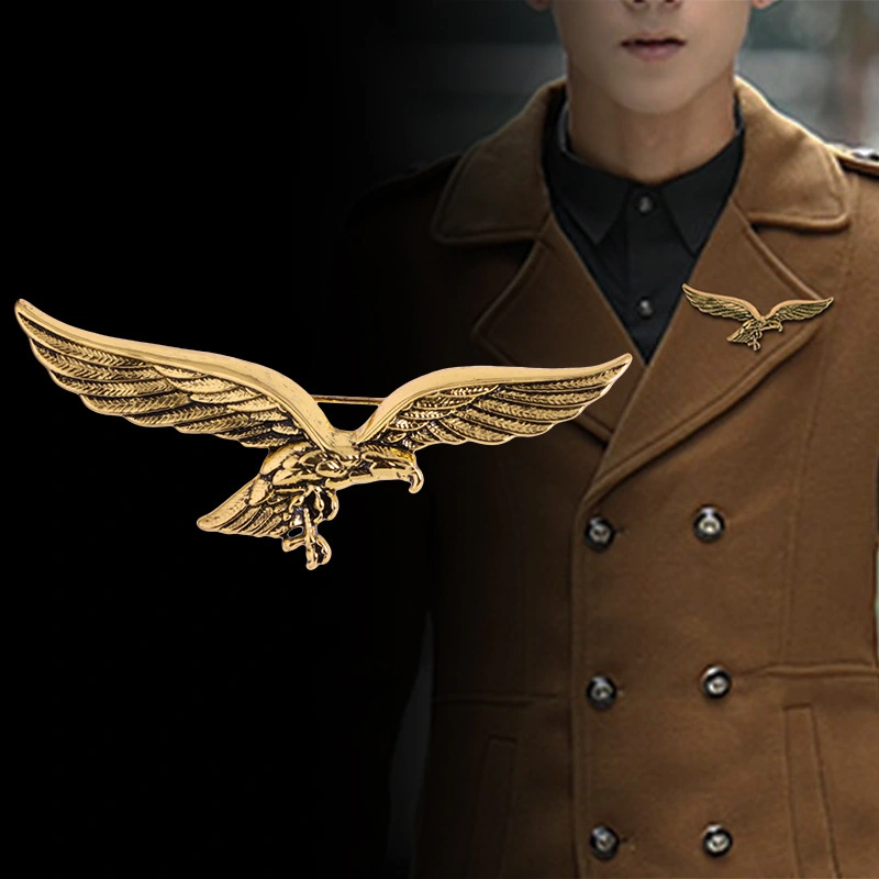 Fashion All-match Eagle Shape Brooch